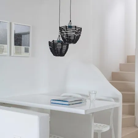 Deluxe Mykonos Outdoor Pool Del Sol Sea & Pool View أورنوس