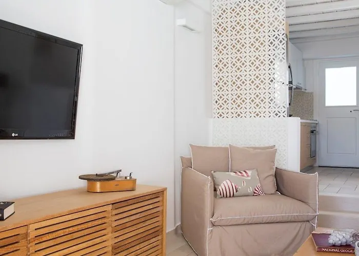 Deluxe Mykonos Outdoor Pool Del Sol Sea & Pool View Villa